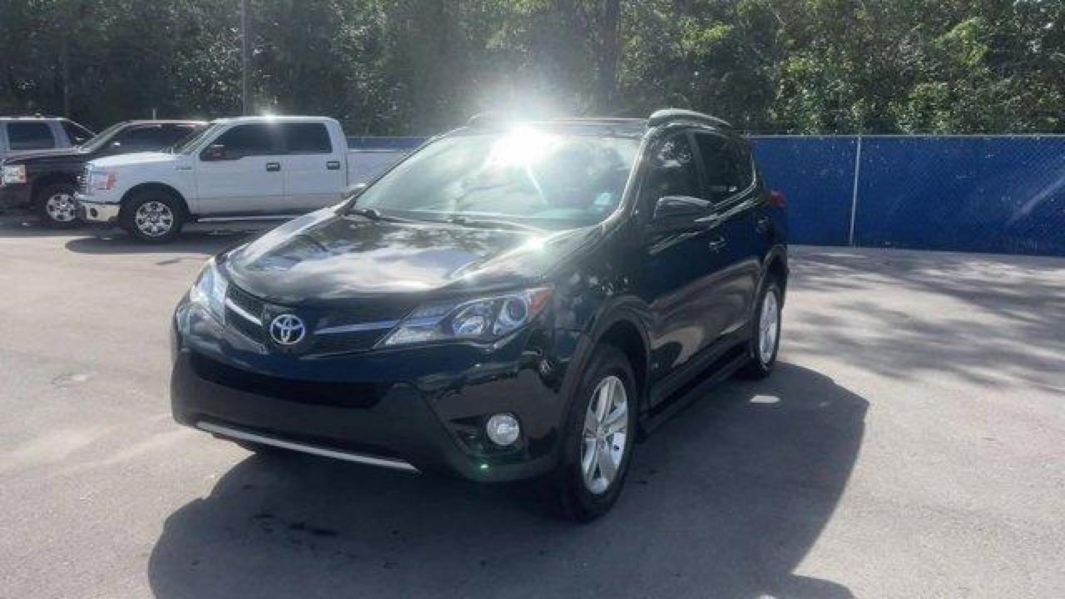 2014 Black Toyota RAV4 XLE (2T3WFREV7EW) with an 4 2.5 L engine, Automatic transmission, located at 27610 S Dixie Hwy, Homestead, FL, 33032, (305) 749-2348, 25.510241, -80.438301 - KBB.com 10 Best SUVs Under $25,000. Only 116,570 Miles! Boasts 31 Highway MPG and 24 City MPG! This Toyota RAV4 delivers a Regular Unleaded I-4 2.5 L/152 engine powering this Automatic transmission. Wheels: 17 x 7.0J Alloy -inc: caps, Variable Intermittent Wipers, Urethane Gear Shifter Material.* Th - Photo #0