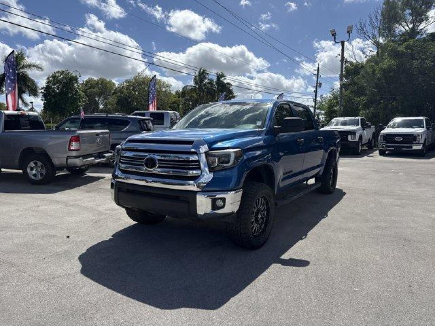 2017 Blue Toyota Tundra 2WD SR5 (5TFEM5F12HX) with an 8 4.6 L engine, Automatic transmission, located at 27610 S Dixie Hwy, Homestead, FL, 33032, (305) 749-2348, 25.510241, -80.438301 - ALG Residual Value Awards, Residual Value Awards. Delivers 19 Highway MPG and 15 City MPG! This Toyota Tundra 2WD boasts a Regular Unleaded V-8 4.6 L/281 engine powering this Automatic transmission. Wheels: 18 x 8J Styled Steel, Variable Intermittent Wipers w/Heated Wiper Park, Urethane Gear Shifter - Photo#0