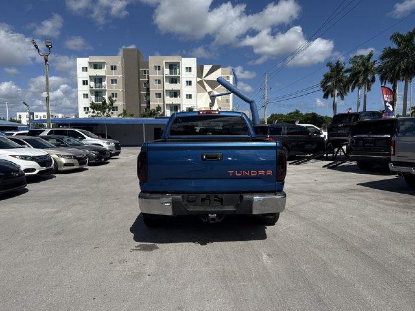 2017 Blue Toyota Tundra 2WD SR5 (5TFEM5F12HX) with an 8 4.6 L engine, Automatic transmission, located at 27610 S Dixie Hwy, Homestead, FL, 33032, (305) 749-2348, 25.510241, -80.438301 - ALG Residual Value Awards, Residual Value Awards. Delivers 19 Highway MPG and 15 City MPG! This Toyota Tundra 2WD boasts a Regular Unleaded V-8 4.6 L/281 engine powering this Automatic transmission. Wheels: 18 x 8J Styled Steel, Variable Intermittent Wipers w/Heated Wiper Park, Urethane Gear Shifter - Photo#3