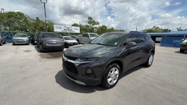 2020 Nightfall Gray Metallic /Jet Black Chevrolet Blazer LT (3GNKBBRA2LS) with an 4 2.5L engine, Automatic transmission, located at 27610 S Dixie Hwy, Homestead, FL, 33032, (305) 749-2348, 25.510241, -80.438301 - Boasts 27 Highway MPG and 21 City MPG! This Chevrolet Blazer delivers a Gas I4 2.5L/ engine powering this Automatic transmission. WHEELS, 18 (45.7 CM) BRIGHT SILVER ALUMINUM (STD), UNIVERSAL HOME REMOTE includes garage door opener, programmable, TRANSMISSION, 9-SPEED AUTOMATIC, ELECTRONICALLY-CONTRO- Photo#0