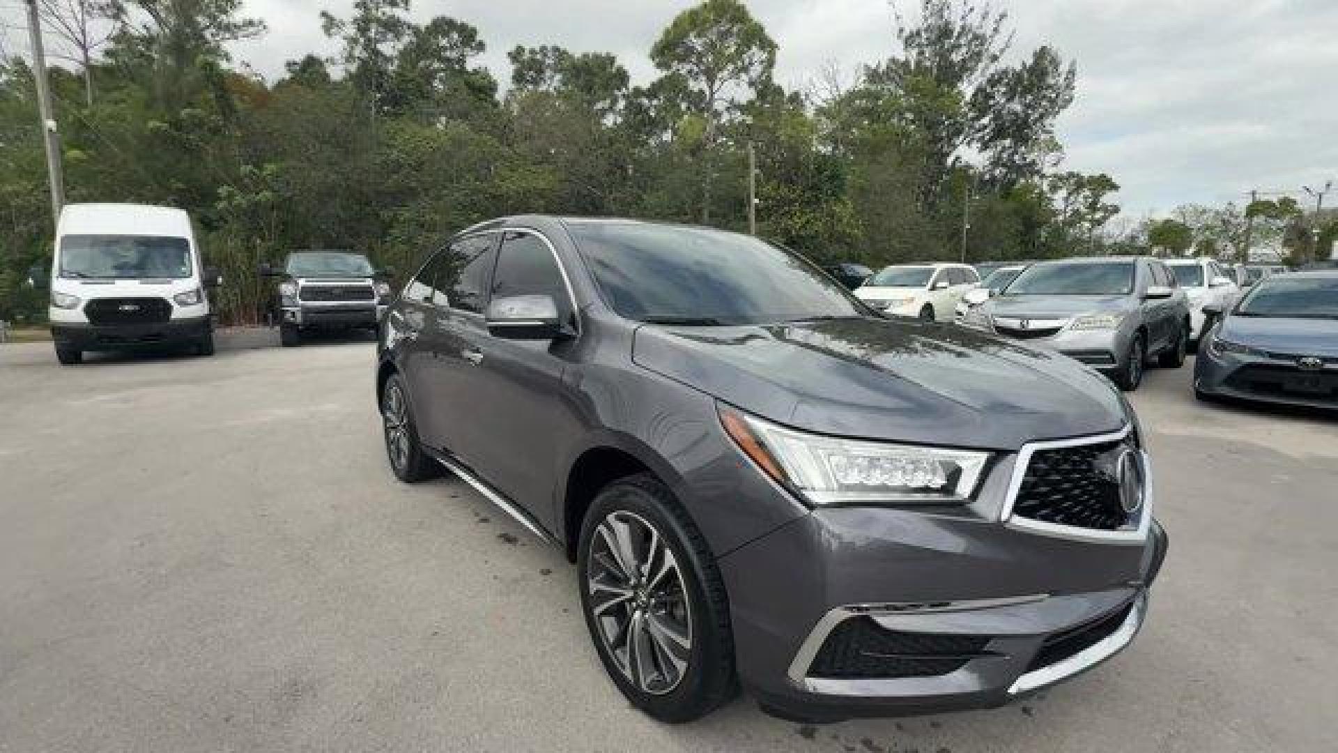 2020 Gray Acura MDX Technology (5J8YD3H52LL) with an 6 3.5 L engine, Automatic transmission, located at 27610 S Dixie Hwy, Homestead, FL, 33032, (305) 749-2348, 25.510241, -80.438301 - Only 23,617 Miles! Delivers 27 Highway MPG and 20 City MPG! This Acura MDX boasts a Premium Unleaded V-6 3.5 L/212 engine powering this Automatic transmission. Window Grid Antenna, Wheels: 20 x 8 Shark Gray Twisted 10-Spoke -inc: Machine-finished, Voice Activated Multi Zone Auto-Climate Control Air - Photo#6