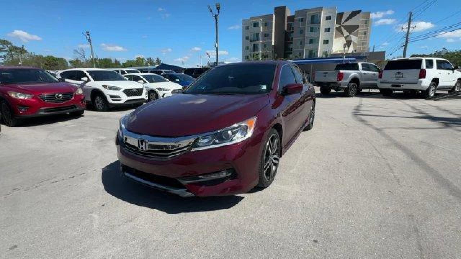 2017 MAR Honda Accord Sedan Sport (1HGCR2F56HA) with an 4 2.4 L engine, Variable transmission, located at 27610 S Dixie Hwy, Homestead, FL, 33032, (305) 749-2348, 25.510241, -80.438301 - IIHS Top Safety Pick+. Delivers 34 Highway MPG and 26 City MPG! This Honda Accord Sedan boasts a Regular Unleaded I-4 2.4 L/144 engine powering this Variable transmission. Window Grid Antenna, Wheels: 19 Alloy, VSA Electronic Stability Control (ESC).* This Honda Accord Sedan Features the Following O - Photo#0