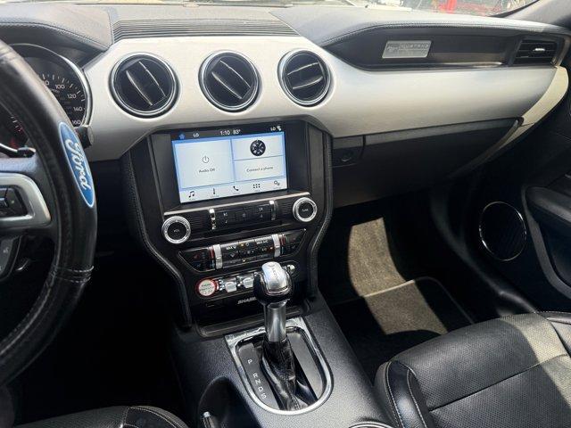 2017 Silver Ford Mustang EcoBoost Premium (1FA6P8TH2H5) with an 4 2.3 L engine, Automatic transmission, located at 27610 S Dixie Hwy, Homestead, FL, 33032, (305) 749-2348, 25.510241, -80.438301 - KBB.com 10 Coolest Cars Under $25,000. Scores 30 Highway MPG and 21 City MPG! This Ford Mustang boasts a Intercooled Turbo Premium Unleaded I-4 2.3 L/140 engine powering this Automatic transmission. ENGINE: 2.3L ECOBOOST (STD), Wireless Phone Connectivity, Wheels: 18 x 8 Magnetic Painted/Machined -i - Photo#9