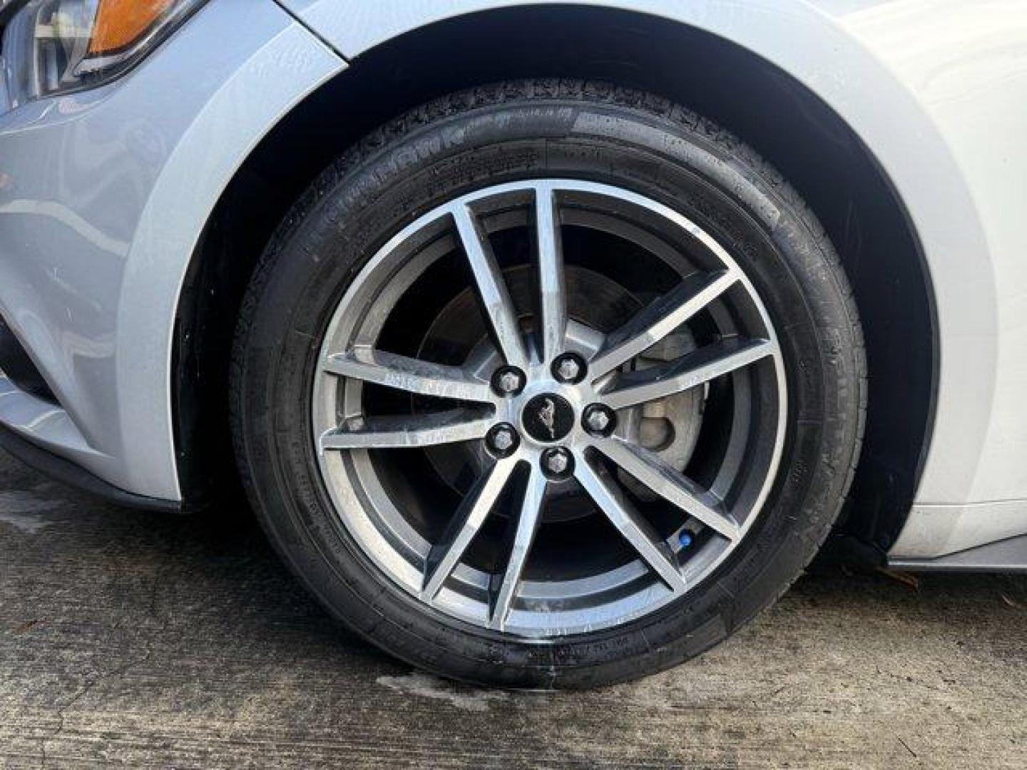 2017 Silver Ford Mustang EcoBoost Premium (1FA6P8TH2H5) with an 4 2.3 L engine, Automatic transmission, located at 27610 S Dixie Hwy, Homestead, FL, 33032, (305) 749-2348, 25.510241, -80.438301 - KBB.com 10 Coolest Cars Under $25,000. Scores 30 Highway MPG and 21 City MPG! This Ford Mustang boasts a Intercooled Turbo Premium Unleaded I-4 2.3 L/140 engine powering this Automatic transmission. ENGINE: 2.3L ECOBOOST (STD), Wireless Phone Connectivity, Wheels: 18 x 8 Magnetic Painted/Machined -i - Photo#15