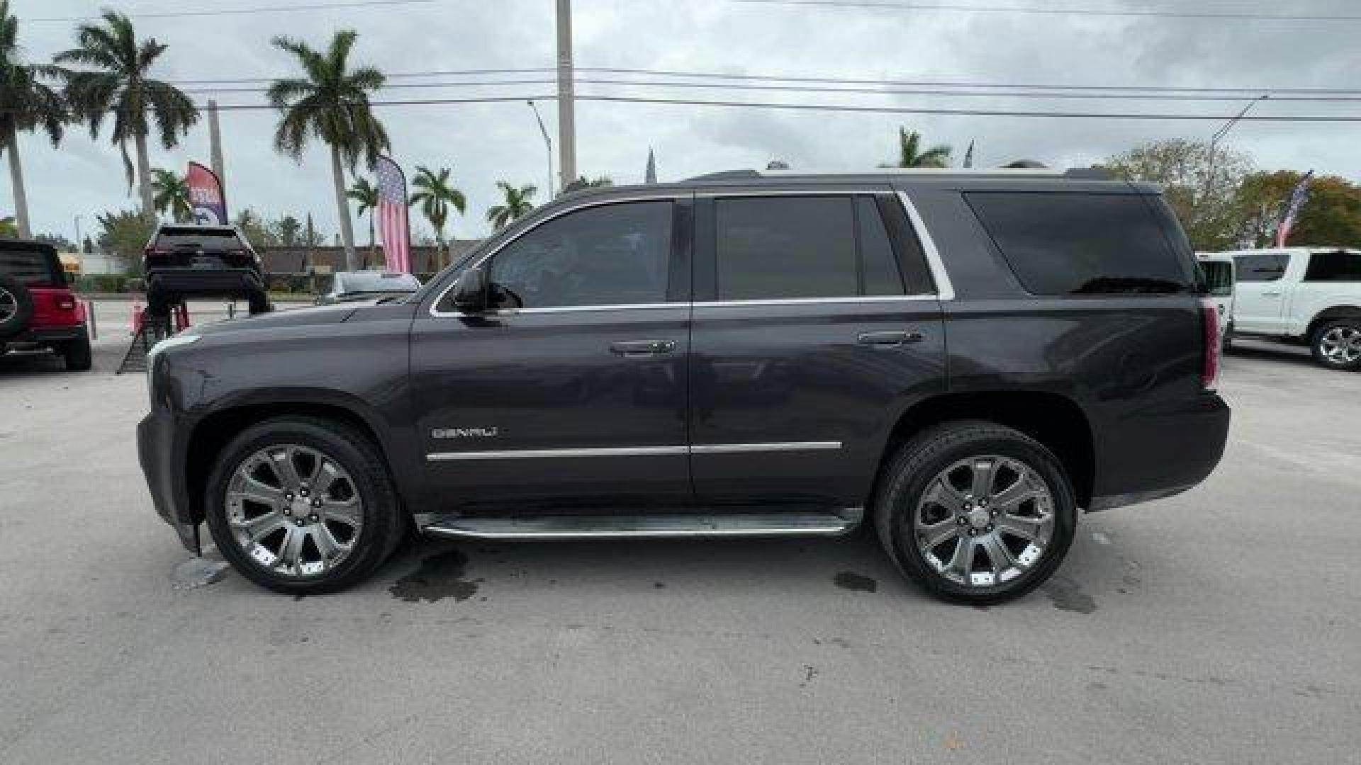 2015 Iridium Metallic /Cocoa/Shale GMC Yukon Denali (1GKS2CKJ0FR) with an 8 6.2L engine, Automatic transmission, located at 27610 S Dixie Hwy, Homestead, FL, 33032, (305) 749-2348, 25.510241, -80.438301 - KBB.com Brand Image Awards. Scores 21 Highway MPG and 15 City MPG! This GMC Yukon delivers a Gas V8 6.2L/378 engine powering this Automatic transmission. WHEELS, 22 X 8.5 (55.9 CM X 21.6 CM) ALUMINUM WITH CHROME INSERT, TRANSMISSION, 8-SPEED AUTOMATIC (STD), TIRES, P285/45R22, ALL SEASON, BLACKWALL - Photo#1