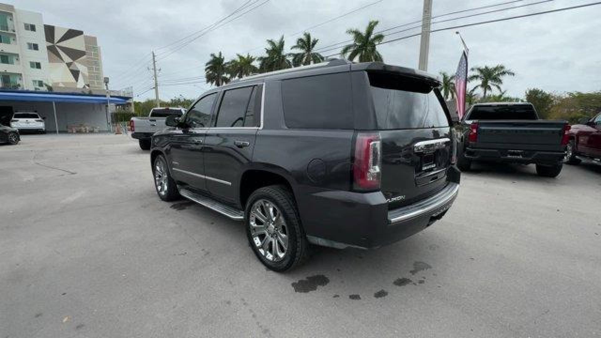 2015 Iridium Metallic /Cocoa/Shale GMC Yukon Denali (1GKS2CKJ0FR) with an 8 6.2L engine, Automatic transmission, located at 27610 S Dixie Hwy, Homestead, FL, 33032, (305) 749-2348, 25.510241, -80.438301 - KBB.com Brand Image Awards. Scores 21 Highway MPG and 15 City MPG! This GMC Yukon delivers a Gas V8 6.2L/378 engine powering this Automatic transmission. WHEELS, 22 X 8.5 (55.9 CM X 21.6 CM) ALUMINUM WITH CHROME INSERT, TRANSMISSION, 8-SPEED AUTOMATIC (STD), TIRES, P285/45R22, ALL SEASON, BLACKWALL - Photo#2