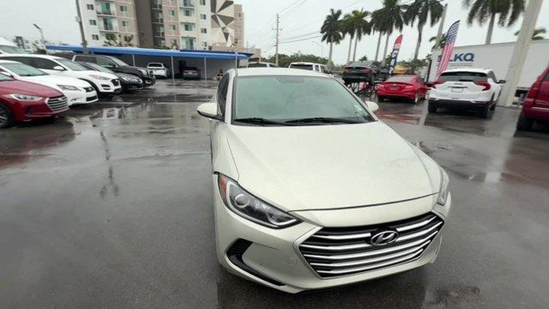 2017 Mineral Beige Pearl /Beige Hyundai Elantra SE (KMHD84LFXHU) with an 4 2.0 L engine, Automatic transmission, located at 27610 S Dixie Hwy, Homestead, FL, 33032, (305) 749-2348, 25.510241, -80.438301 - IIHS Top Safety Pick+, Top Safety Pick+. Delivers 38 Highway MPG and 29 City MPG! This Hyundai Elantra boasts a Regular Unleaded I-4 2.0 L/122 engine powering this Automatic transmission. SE A/T POPULAR EQUIPMENT PACKAGE 07 -inc: Option Group 07, Auto Headlamp Control, Rearview Camera w/Dynamic Guid - Photo#6