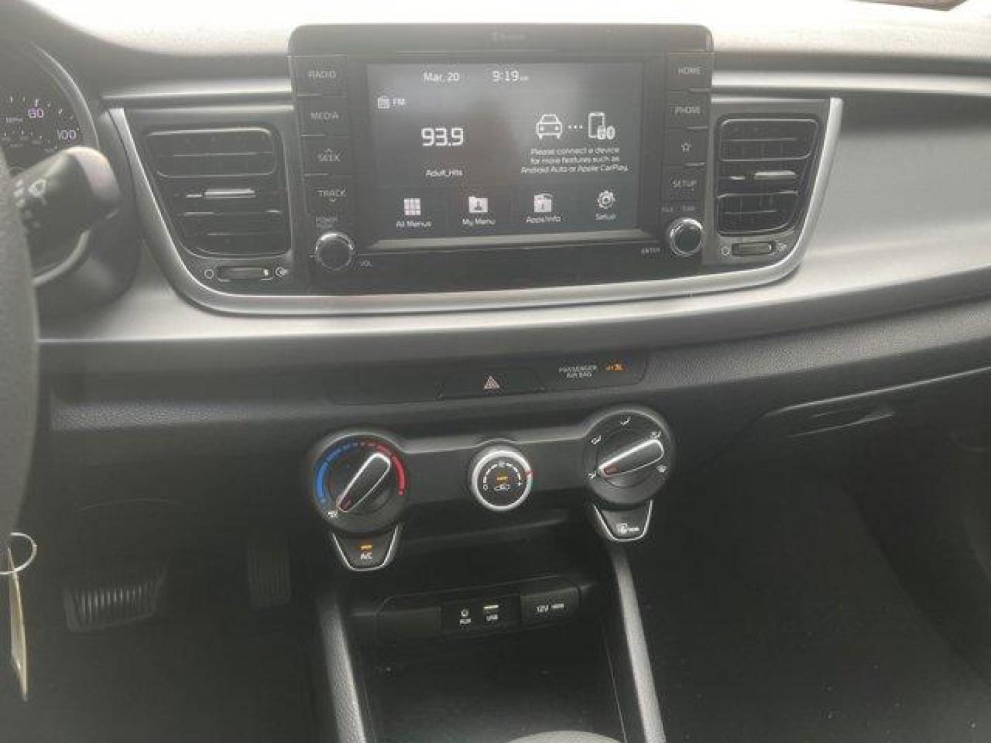 2020 Aurora Black /Black Kia Rio LX (3KPA24AD5LE) with an 4 1.6 L engine, Variable transmission, located at 27610 S Dixie Hwy, Homestead, FL, 33032, (305) 749-2348, 25.510241, -80.438301 - Delivers 41 Highway MPG and 33 City MPG! This Kia Rio delivers a Regular Unleaded I-4 1.6 L/98 engine powering this Variable transmission. CARPET FLOOR MAT, BLACK, WOVEN CLOTH SEAT TRIM, AURORA BLACK.*This Kia Rio Comes Equipped with These Options *Woven Cloth Seat Trim, Wheels: 15 x 5.5J Steel w/Fu - Photo#8