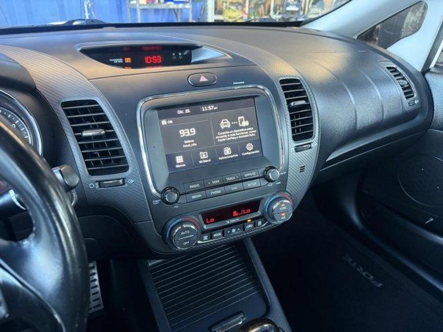 2017 Snow White Pearl /Black Kia Forte (3KPFL4A80HE) with an 4 2.0 L engine, Automatic transmission, located at 27610 S Dixie Hwy, Homestead, FL, 33032, (305) 749-2348, 25.510241, -80.438301 - KBB.com 10 Most Awarded Brands. Only 79,834 Miles! Scores 33 Highway MPG and 25 City MPG! This Kia Forte delivers a Regular Unleaded I-4 2.0 L/122 engine powering this Automatic transmission. SNOW WHITE PEARL, CARPETED FLOOR MATS, BLACK, LEATHER SEAT TRIM.*This Kia Forte Comes Equipped with These Op - Photo#9