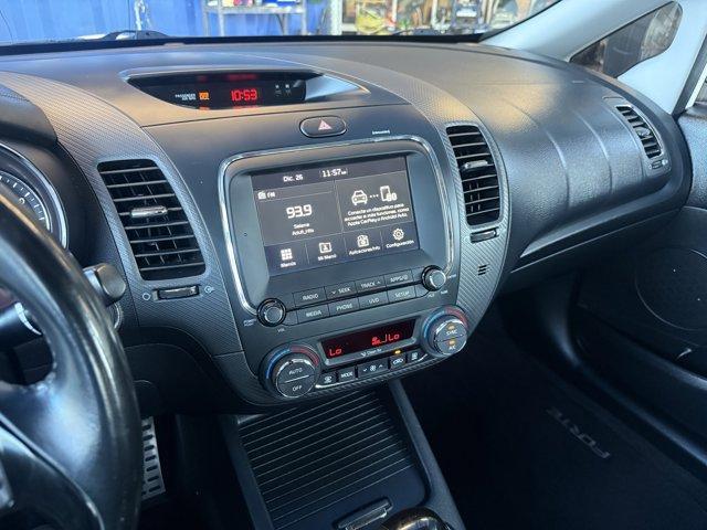 2017 Snow White Pearl /Black Kia Forte (3KPFL4A80HE) with an 4 2.0 L engine, Automatic transmission, located at 27610 S Dixie Hwy, Homestead, FL, 33032, (305) 749-2348, 25.510241, -80.438301 - KBB.com 10 Most Awarded Brands. Only 79,834 Miles! Scores 33 Highway MPG and 25 City MPG! This Kia Forte delivers a Regular Unleaded I-4 2.0 L/122 engine powering this Automatic transmission. SNOW WHITE PEARL, CARPETED FLOOR MATS, BLACK, LEATHER SEAT TRIM.*This Kia Forte Comes Equipped with These Op - Photo#9