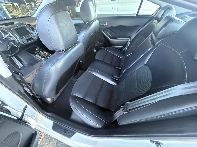 2017 Snow White Pearl /Black Kia Forte (3KPFL4A80HE) with an 4 2.0 L engine, Automatic transmission, located at 27610 S Dixie Hwy, Homestead, FL, 33032, (305) 749-2348, 25.510241, -80.438301 - KBB.com 10 Most Awarded Brands. Only 79,834 Miles! Scores 33 Highway MPG and 25 City MPG! This Kia Forte delivers a Regular Unleaded I-4 2.0 L/122 engine powering this Automatic transmission. SNOW WHITE PEARL, CARPETED FLOOR MATS, BLACK, LEATHER SEAT TRIM.*This Kia Forte Comes Equipped with These Op - Photo#14