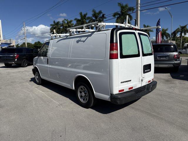 2014 Summit White /Medium Pewter Chevrolet Express Cargo Van (1GCSGAFX2E1) with an 6 4.3L engine, Automatic transmission, located at 27610 S Dixie Hwy, Homestead, FL, 33032, (305) 749-2348, 25.510241, -80.438301 - KBB.com Brand Image Awards. Scores 19 Highway MPG and 14 City MPG! This Chevrolet Express Cargo Van boasts a Gas V6 4.3L/262 engine powering this Automatic transmission. TRANSMISSION, 4-SPEED AUTOMATIC, ELECTRONICALLY CONTROLLED with overdrive, tow/haul mode and internal transmission oil cooler (STD - Photo#2