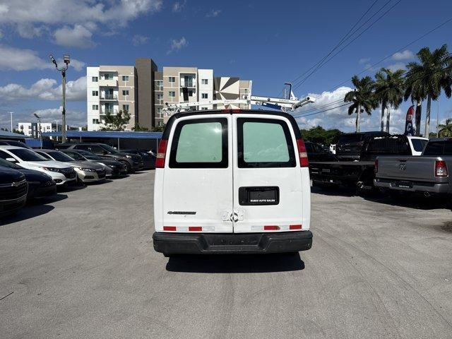 2014 Summit White /Medium Pewter Chevrolet Express Cargo Van (1GCSGAFX2E1) with an 6 4.3L engine, Automatic transmission, located at 27610 S Dixie Hwy, Homestead, FL, 33032, (305) 749-2348, 25.510241, -80.438301 - KBB.com Brand Image Awards. Scores 19 Highway MPG and 14 City MPG! This Chevrolet Express Cargo Van boasts a Gas V6 4.3L/262 engine powering this Automatic transmission. TRANSMISSION, 4-SPEED AUTOMATIC, ELECTRONICALLY CONTROLLED with overdrive, tow/haul mode and internal transmission oil cooler (STD - Photo#3