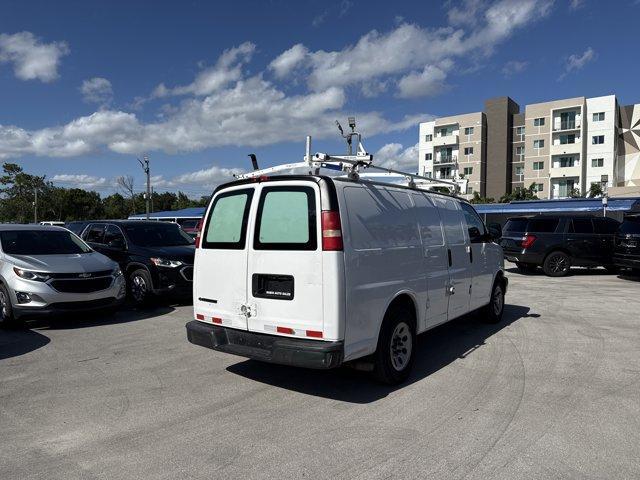2014 Summit White /Medium Pewter Chevrolet Express Cargo Van (1GCSGAFX2E1) with an 6 4.3L engine, Automatic transmission, located at 27610 S Dixie Hwy, Homestead, FL, 33032, (305) 749-2348, 25.510241, -80.438301 - KBB.com Brand Image Awards. Scores 19 Highway MPG and 14 City MPG! This Chevrolet Express Cargo Van boasts a Gas V6 4.3L/262 engine powering this Automatic transmission. TRANSMISSION, 4-SPEED AUTOMATIC, ELECTRONICALLY CONTROLLED with overdrive, tow/haul mode and internal transmission oil cooler (STD - Photo#4
