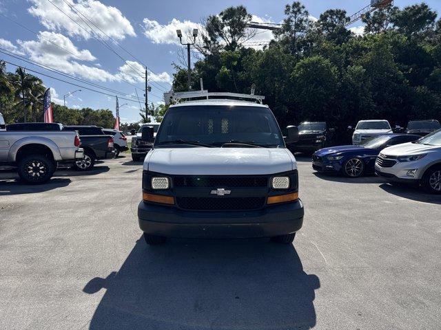 2014 Summit White /Medium Pewter Chevrolet Express Cargo Van (1GCSGAFX2E1) with an 6 4.3L engine, Automatic transmission, located at 27610 S Dixie Hwy, Homestead, FL, 33032, (305) 749-2348, 25.510241, -80.438301 - KBB.com Brand Image Awards. Scores 19 Highway MPG and 14 City MPG! This Chevrolet Express Cargo Van boasts a Gas V6 4.3L/262 engine powering this Automatic transmission. TRANSMISSION, 4-SPEED AUTOMATIC, ELECTRONICALLY CONTROLLED with overdrive, tow/haul mode and internal transmission oil cooler (STD - Photo#7