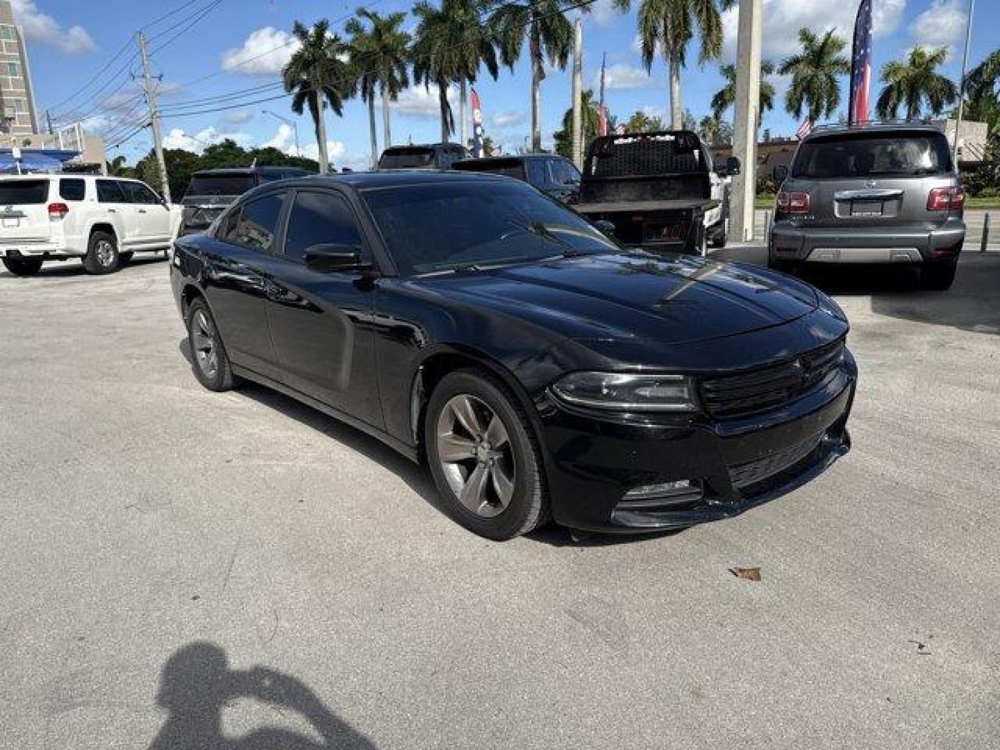 2016 Pitch Black Clearcoat /Black Dodge Charger (2C3CDXHG3GH) with an 6 3.6 L engine, Automatic transmission, located at 27610 S Dixie Hwy, Homestead, FL, 33032, (305) 749-2348, 25.510241, -80.438301 - KBB.com 10 Best Used Cars Under $20,000. Boasts 31 Highway MPG and 19 City MPG! This Dodge Charger boasts a Regular Unleaded V-6 3.6 L/220 engine powering this Automatic transmission. WHEELS: 18 X 7.5 CAST ALUMINUM (STD), TRANSMISSION: 8-SPEED AUTO (8HP45) (STD), TIRES: P235/55R18 AS PERFORMANCE (ST - Photo#6