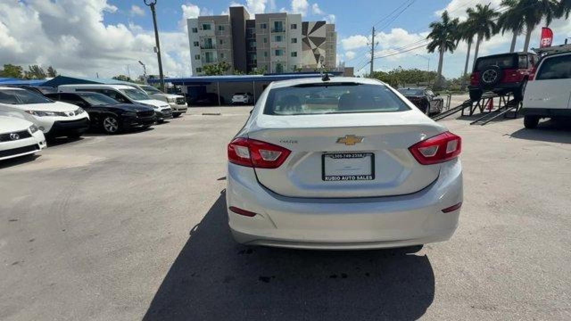 2017 Silver Ice Metallic /Dark Atmosphere/Medium Atmosphere Chevrolet Cruze (3G1BC5SM6HS) with an 4 1.4L engine, Automatic transmission, located at 27610 S Dixie Hwy, Homestead, FL, 33032, (305) 749-2348, 25.510241, -80.438301 - KBB.com 10 Most Awarded Brands. Only 23,357 Miles! Scores 40 Highway MPG and 30 City MPG! This Chevrolet Cruze boasts a Turbocharged Gas I4 1.4L/ engine powering this Automatic transmission. TRANSMISSION, 6-SPEED AUTOMATIC (STD), SILVER ICE METALLIC, SEATS, FRONT BUCKET WITH RECLINING SEATBACKS AND - Photo#3