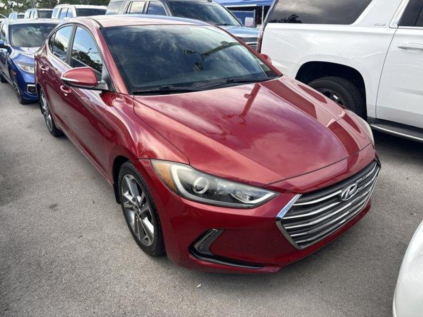 2018 Scarlet Red Pearl /Gray Hyundai Elantra (KMHD84LF9JU) with an 4 2.0 L engine, Automatic transmission, located at 27610 S Dixie Hwy, Homestead, FL, 33032, (305) 749-2348, 25.510241, -80.438301 - KBB.com 10 Best Sedans Under $25,000. Scores 37 Highway MPG and 28 City MPG! This Hyundai Elantra boasts a Regular Unleaded I-4 2.0 L/122 engine powering this Automatic transmission. SCARLET RED PEARL, REVERSIBLE CARGO TRAY, REAR BUMPER APPLIQUE.*This Hyundai Elantra Comes Equipped with These Option - Photo#3