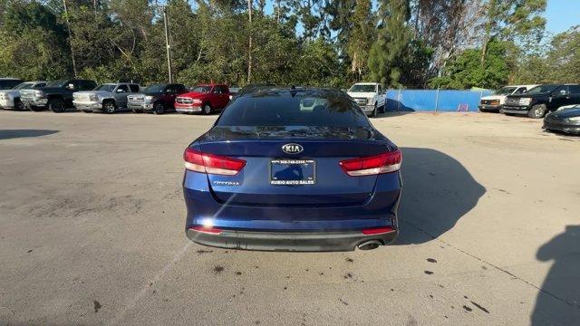 2017 Horizon Blue /Black Kia Optima (5XXGT4L39HG) with an 4 2.4 L engine, Automatic transmission, located at 27610 S Dixie Hwy, Homestead, FL, 33032, (305) 749-2348, 25.510241, -80.438301 - IIHS Top Safety Pick. Scores 36 Highway MPG and 25 City MPG! This Kia Optima boasts a Regular Unleaded I-4 2.4 L/144 engine powering this Automatic transmission. WHEELS: 17 ALLOY -inc: Tires: 17 (Fleet), HORIZON BLUE, CARPETED FLOOR MATS.* This Kia Optima Features the Following Options *BLACK, CLOTH - Photo#2