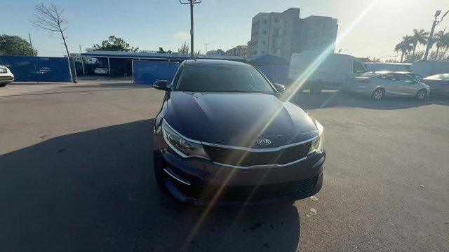 2017 Horizon Blue /Black Kia Optima (5XXGT4L39HG) with an 4 2.4 L engine, Automatic transmission, located at 27610 S Dixie Hwy, Homestead, FL, 33032, (305) 749-2348, 25.510241, -80.438301 - IIHS Top Safety Pick. Scores 36 Highway MPG and 25 City MPG! This Kia Optima boasts a Regular Unleaded I-4 2.4 L/144 engine powering this Automatic transmission. WHEELS: 17 ALLOY -inc: Tires: 17 (Fleet), HORIZON BLUE, CARPETED FLOOR MATS.* This Kia Optima Features the Following Options *BLACK, CLOTH - Photo#6