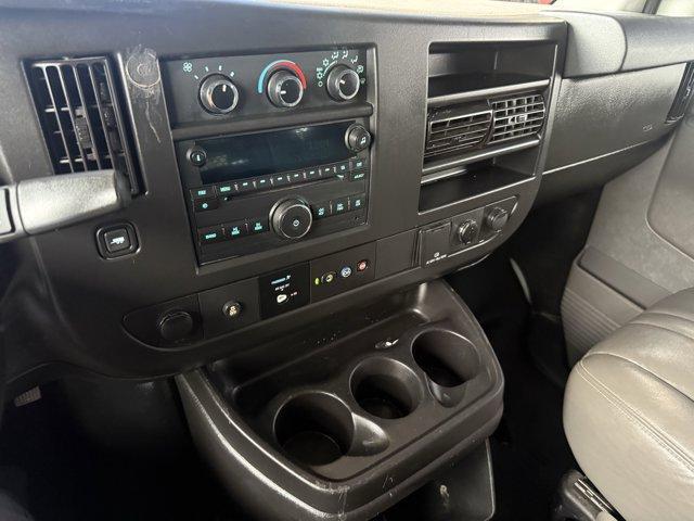 2020 Summit White /Medium Pewter Chevrolet Express Cargo Van (1GCWGAFG5L1) with an 8 6.0L engine, Automatic transmission, located at 27610 S Dixie Hwy, Homestead, FL, 33032, (305) 749-2348, 25.510241, -80.438301 - This Chevrolet Express Cargo Van delivers a Gas/Ethanol V8 6.0L/364 engine powering this Automatic transmission. WINDOW SECURITY BAR, REAR SIDE DOOR GLASS, VISORS, DRIVER AND FRONT PASSENGER, VINYL, TRANSMISSION, 6-SPEED AUTOMATIC, HEAVY-DUTY, ELECTRONICALLY CONTROLLED with overdrive and tow/haul mo - Photo#9