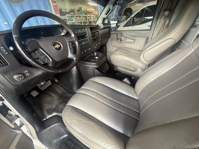 2020 Summit White /Medium Pewter Chevrolet Express Cargo Van (1GCWGAFG5L1) with an 8 6.0L engine, Automatic transmission, located at 27610 S Dixie Hwy, Homestead, FL, 33032, (305) 749-2348, 25.510241, -80.438301 - This Chevrolet Express Cargo Van delivers a Gas/Ethanol V8 6.0L/364 engine powering this Automatic transmission. WINDOW SECURITY BAR, REAR SIDE DOOR GLASS, VISORS, DRIVER AND FRONT PASSENGER, VINYL, TRANSMISSION, 6-SPEED AUTOMATIC, HEAVY-DUTY, ELECTRONICALLY CONTROLLED with overdrive and tow/haul mo - Photo#10