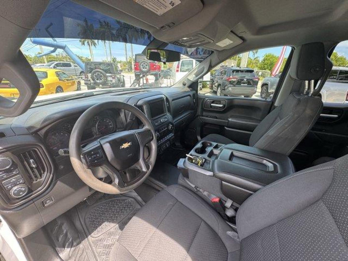 2020 Summit White /Jet Black Chevrolet Silverado 1500 (1GCRYAEF9LZ) with an 8 5.3L engine, Automatic transmission, located at 27610 S Dixie Hwy, Homestead, FL, 33032, (305) 749-2348, 25.510241, -80.438301 - Boasts 20 Highway MPG and 15 City MPG! This Chevrolet Silverado 1500 delivers a Gas V8 5.3L/325 engine powering this Automatic transmission. Z71 OFF-ROAD PACKAGE includes (Z71) Off-Road suspension, (JHD) Hill Descent Control, (NZZ) skid plates and (K47) high-capacity air filter Includes Z71 hard bad - Photo#9