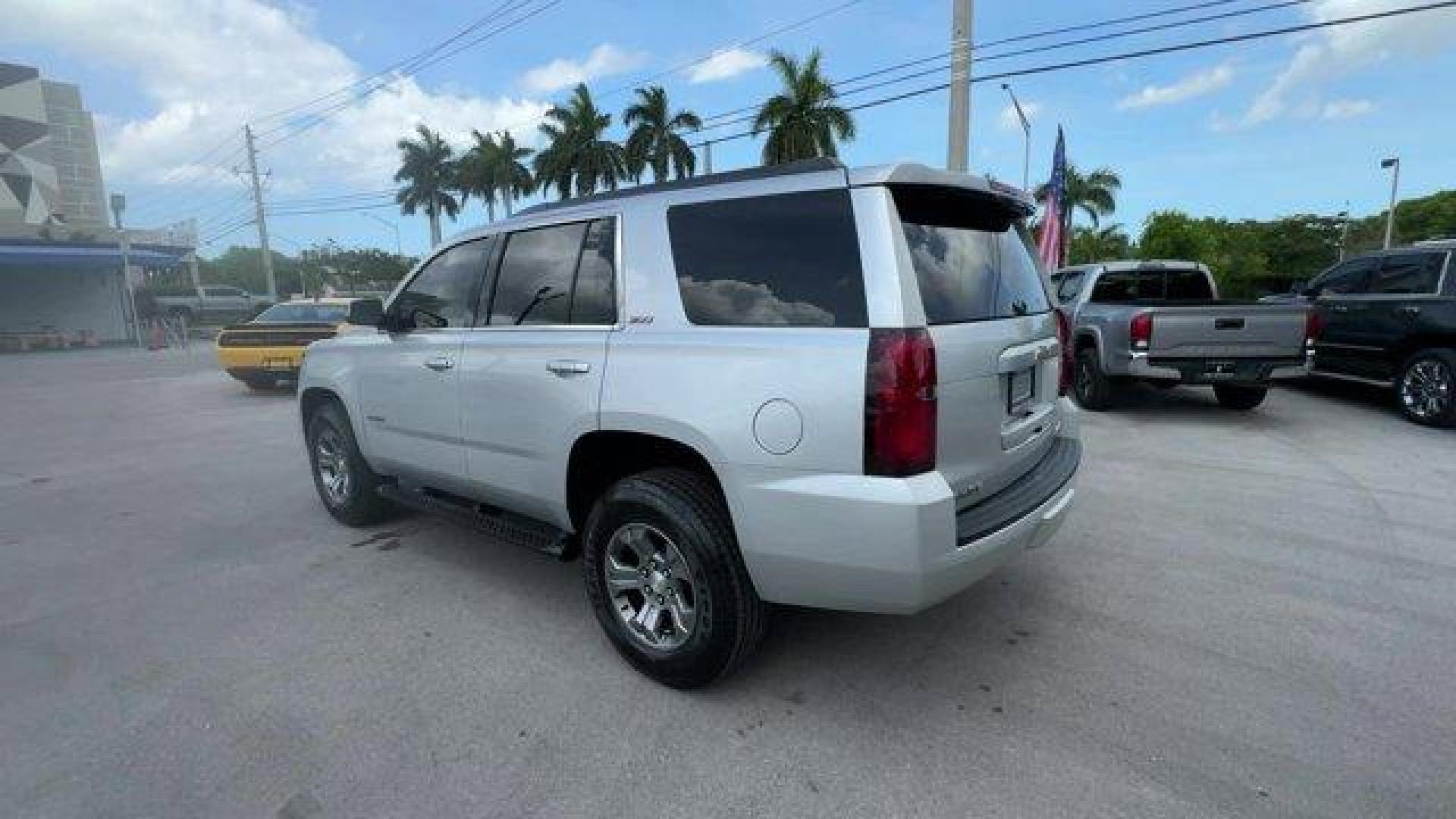 2017 Silver Ice Metallic /Jet Black Chevrolet Tahoe (1GNSKBKC7HR) with an 8 5.3L engine, Automatic transmission, located at 27610 S Dixie Hwy, Homestead, FL, 33032, (305) 749-2348, 25.510241, -80.438301 - KBB.com Best Buy Awards. Delivers 22 Highway MPG and 16 City MPG! This Chevrolet Tahoe boasts a Gas/Ethanol V8 5.3L/325 engine powering this Automatic transmission. WIRELESS CHARGING, WHEELS, 18 X 8.5 (45.7 CM X 21.6 CM) PAINTED ALUMINUM, TRANSMISSION, 6-SPEED AUTOMATIC, ELECTRONICALLY CONTROLLED wi - Photo#2