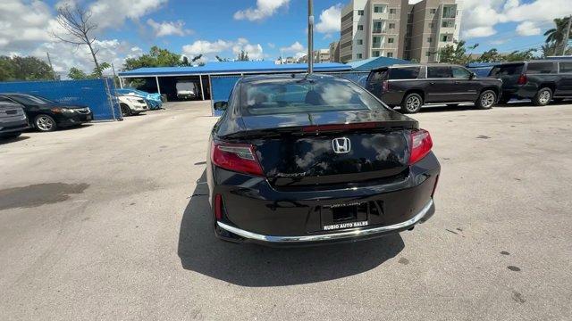 2016 Black Honda Accord Coupe (1HGCT1B75GA) with an 4 2.4 L engine, Variable transmission, located at 27610 S Dixie Hwy, Homestead, FL, 33032, (305) 749-2348, 25.510241, -80.438301 - KBB.com Brand Image Awards. Delivers 35 Highway MPG and 26 City MPG! This Honda Accord Coupe boasts a Regular Unleaded I-4 2.4 L/144 engine powering this Variable transmission. Window Grid Antenna, Wheels: 18 Alloy, VSA Electronic Stability Control (ESC).*This Honda Accord Coupe Comes Equipped with - Photo#3