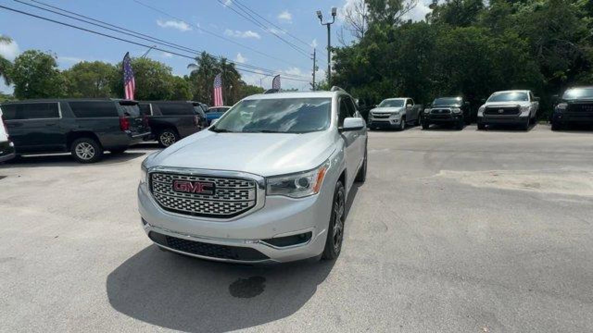 2017 Quicksilver Metallic /Cocoa/ Shale GMC Acadia (1GKKNPLS1HZ) with an 6 3.6L engine, Automatic transmission, located at 27610 S Dixie Hwy, Homestead, FL, 33032, (305) 749-2348, 25.510241, -80.438301 - IIHS Top Safety Pick with optional front crash prevention. Only 63,747 Miles! Scores 25 Highway MPG and 18 City MPG! This GMC Acadia boasts a Gas V6 3.6L/223 engine powering this Automatic transmission. WHEELS, 4 - 20 X 8.0 (50.8 CM X 20.3 CM) POLISHED ALUMINUM (STD), TRANSMISSION, 6-SPEED AUTOMATIC - Photo#0