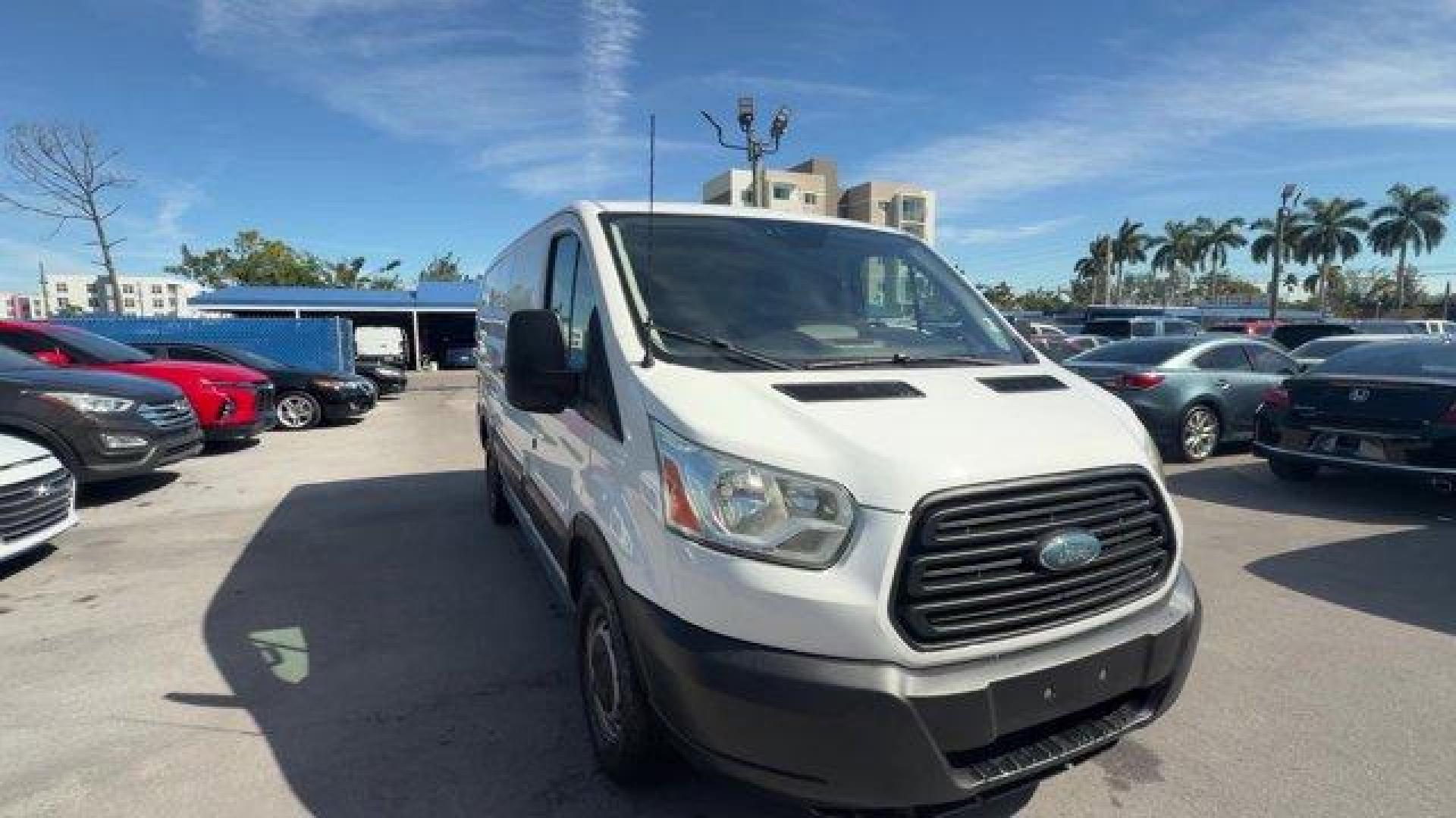 2015 White Ford Transit Cargo Van (1FTNR1ZM2FK) with an 6 3.7 L engine, Automatic transmission, located at 27610 S Dixie Hwy, Homestead, FL, 33032, (305) 749-2348, 25.510241, -80.438301 - KBB.com Brand Image Awards. This Ford Transit Cargo Van boasts a Regular Unleaded V-6 3.7 L/228 engine powering this Automatic transmission. Wheels: 16 Steel w/Black Hubcaps, Vinyl/Rubber Floor Trim, Vinyl, Front and Rear.* This Ford Transit Cargo Van Features the Following Options *Vinyl Front Buck - Photo#6
