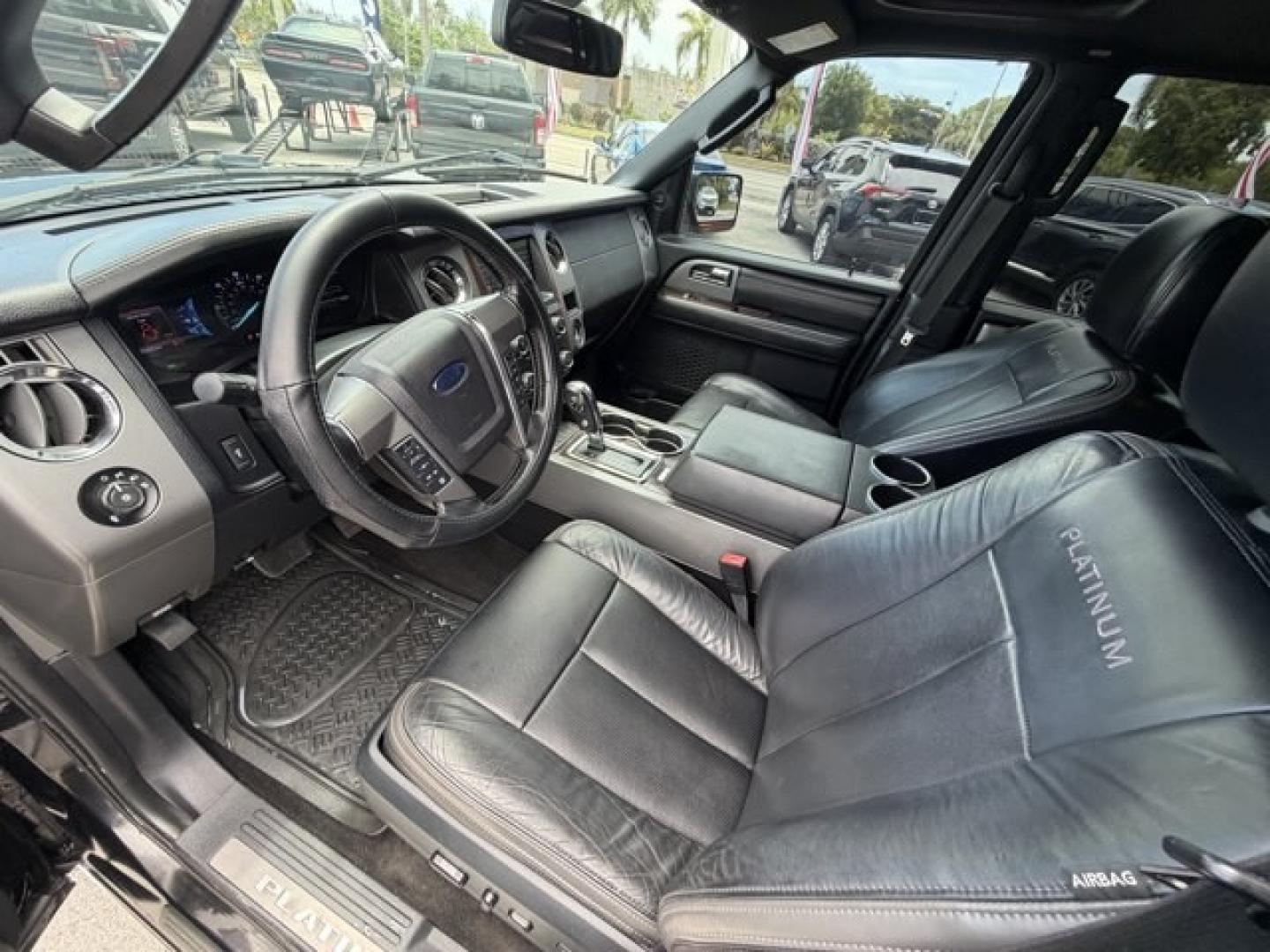 2015 Black Ford Expedition EL (1FMJK1MT8FE) with an 6 3.5 L engine, Automatic transmission, located at 27610 S Dixie Hwy, Homestead, FL, 33032, (305) 749-2348, 25.510241, -80.438301 - KBB.com Brand Image Awards. Delivers 20 Highway MPG and 14 City MPG! This Ford Expedition EL delivers a Twin Turbo Regular Unleaded V-6 3.5 L/213 engine powering this Automatic transmission. Window Grid Antenna, Wheels: 20 Polished Aluminum, Vinyl Door Trim Insert.* This Ford Expedition EL Features- Photo#10