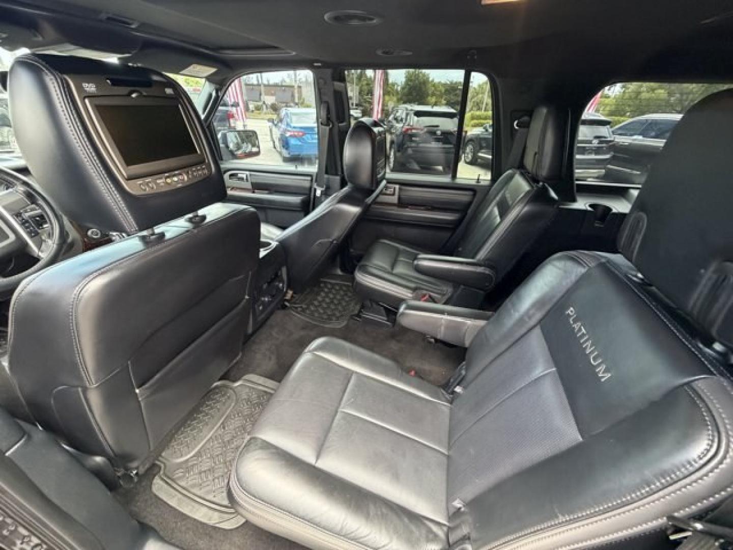 2015 Black Ford Expedition EL (1FMJK1MT8FE) with an 6 3.5 L engine, Automatic transmission, located at 27610 S Dixie Hwy, Homestead, FL, 33032, (305) 749-2348, 25.510241, -80.438301 - KBB.com Brand Image Awards. Delivers 20 Highway MPG and 14 City MPG! This Ford Expedition EL delivers a Twin Turbo Regular Unleaded V-6 3.5 L/213 engine powering this Automatic transmission. Window Grid Antenna, Wheels: 20 Polished Aluminum, Vinyl Door Trim Insert.* This Ford Expedition EL Features- Photo#11