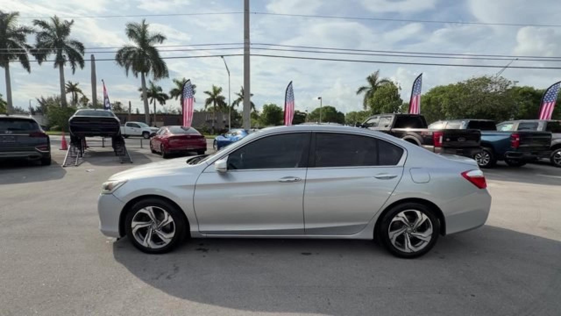 2013 Silver Honda Accord Sdn (1HGCR2F72DA) with an 4 2.4L engine, Variable transmission, located at 27610 S Dixie Hwy, Homestead, FL, 33032, (305) 749-2348, 25.510241, -80.438301 - IIHS Top Safety Pick. Only 131,246 Miles! Boasts 36 Highway MPG and 27 City MPG! This Honda Accord Sdn boasts a Gas I4 2.4L/144 engine powering this Variable transmission. Vehicle Stability Assist (VSA) w/traction control, Variable intermittent flush windshield wipers, Tire pressure monitoring syste- Photo#1