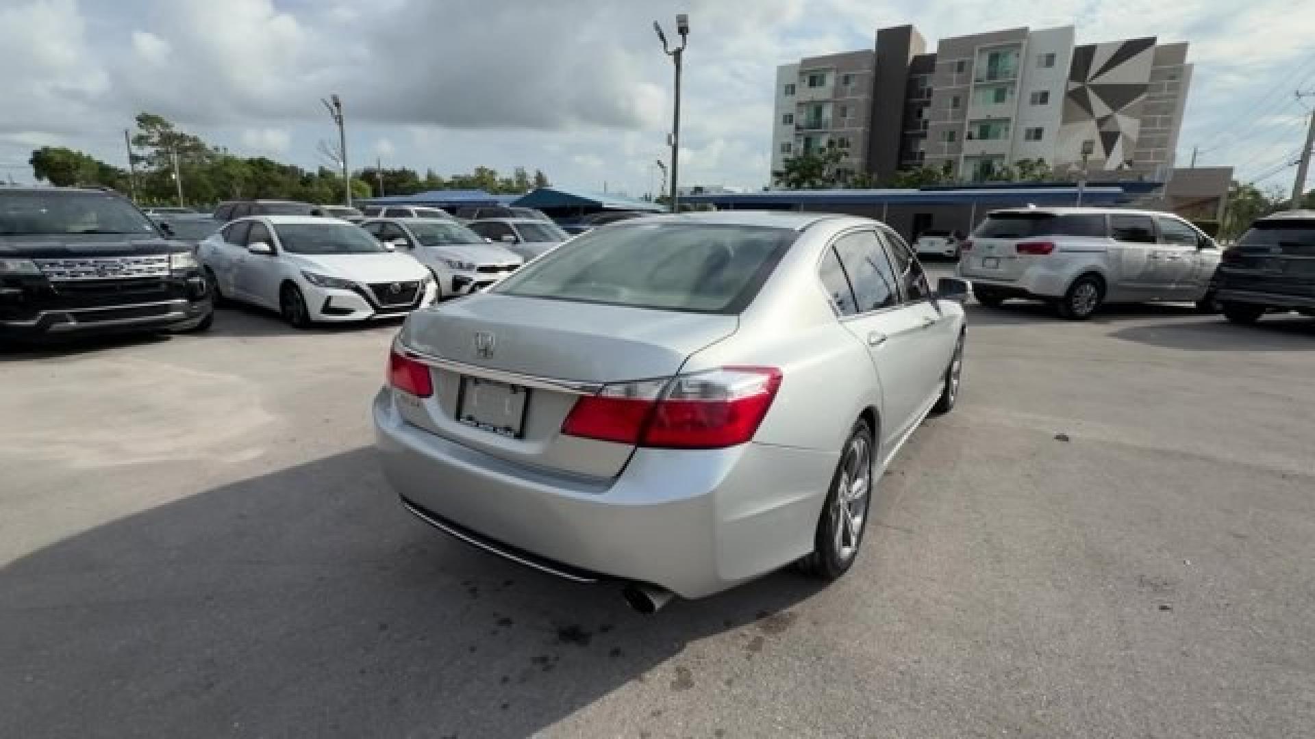 2013 Silver Honda Accord Sdn (1HGCR2F72DA) with an 4 2.4L engine, Variable transmission, located at 27610 S Dixie Hwy, Homestead, FL, 33032, (305) 749-2348, 25.510241, -80.438301 - IIHS Top Safety Pick. Only 131,246 Miles! Boasts 36 Highway MPG and 27 City MPG! This Honda Accord Sdn boasts a Gas I4 2.4L/144 engine powering this Variable transmission. Vehicle Stability Assist (VSA) w/traction control, Variable intermittent flush windshield wipers, Tire pressure monitoring syste- Photo#4