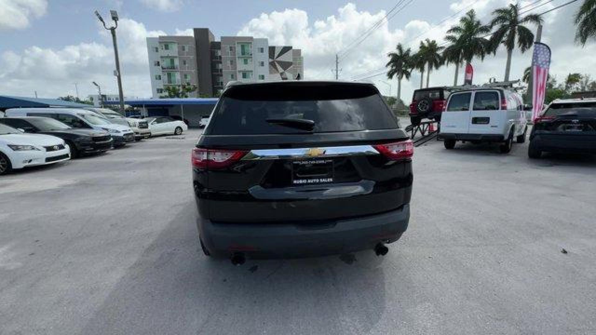 2020 Mosaic Black Metallic /Jet Black Chevrolet Traverse (1GNERFKW3LJ) with an 6 3.6L engine, Automatic transmission, located at 27610 S Dixie Hwy, Homestead, FL, 33032, (305) 749-2348, 25.510241, -80.438301 - Delivers 27 Highway MPG and 18 City MPG! This Chevrolet Traverse boasts a Gas V6 3.6L/217 engine powering this Automatic transmission. WHEELS, 18 (45.7 CM) BRIGHT SILVER PAINTED ALUMINUM (STD), TRANSMISSION, 9-SPEED AUTOMATIC (STD), TIRES, P255/65R18 ALL-SEASON BLACKWALL (STD).*This Chevrolet Traver - Photo#3