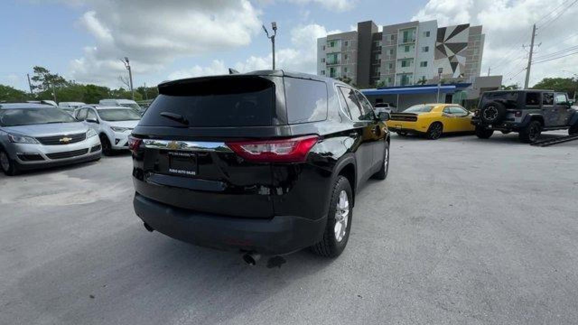 2020 Mosaic Black Metallic /Jet Black Chevrolet Traverse (1GNERFKW3LJ) with an 6 3.6L engine, Automatic transmission, located at 27610 S Dixie Hwy, Homestead, FL, 33032, (305) 749-2348, 25.510241, -80.438301 - Delivers 27 Highway MPG and 18 City MPG! This Chevrolet Traverse boasts a Gas V6 3.6L/217 engine powering this Automatic transmission. WHEELS, 18 (45.7 CM) BRIGHT SILVER PAINTED ALUMINUM (STD), TRANSMISSION, 9-SPEED AUTOMATIC (STD), TIRES, P255/65R18 ALL-SEASON BLACKWALL (STD).*This Chevrolet Traver - Photo#4