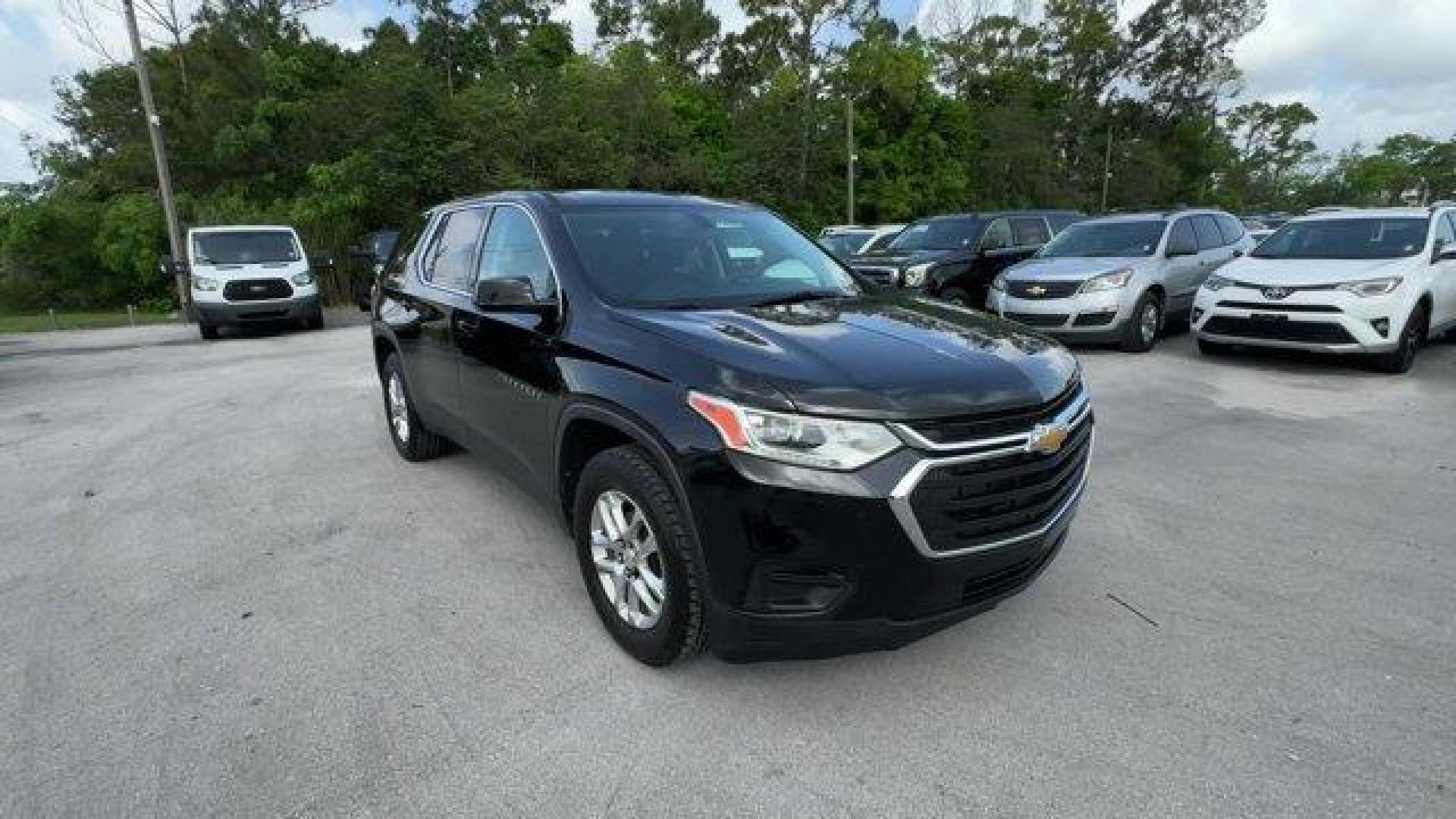 2020 Mosaic Black Metallic /Jet Black Chevrolet Traverse (1GNERFKW3LJ) with an 6 3.6L engine, Automatic transmission, located at 27610 S Dixie Hwy, Homestead, FL, 33032, (305) 749-2348, 25.510241, -80.438301 - Delivers 27 Highway MPG and 18 City MPG! This Chevrolet Traverse boasts a Gas V6 3.6L/217 engine powering this Automatic transmission. WHEELS, 18 (45.7 CM) BRIGHT SILVER PAINTED ALUMINUM (STD), TRANSMISSION, 9-SPEED AUTOMATIC (STD), TIRES, P255/65R18 ALL-SEASON BLACKWALL (STD).*This Chevrolet Traver - Photo#6