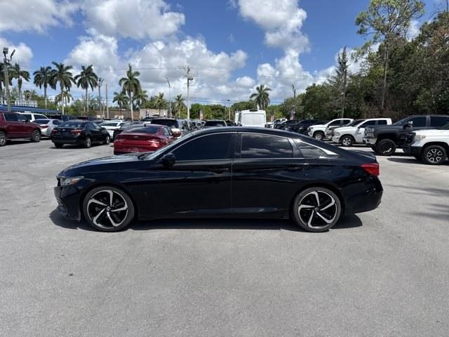 2018 Black Honda Accord Sedan (1HGCV1F36JA) with an 4 1.5 L engine, Variable transmission, located at 27610 S Dixie Hwy, Homestead, FL, 33032, (305) 749-2348, 25.510241, -80.438301 - ALG Residual Value Awards, Residual Value Awards. Scores 35 Highway MPG and 29 City MPG! This Honda Accord Sedan boasts a Intercooled Turbo Regular Unleaded I-4 1.5 L/91 engine powering this Variable transmission. Wireless Phone Connectivity, Wheels: 19 Machine-Finished Alloy w/Black Inserts, VSA El - Photo#1