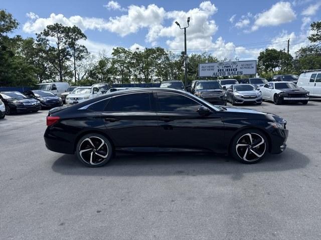 2018 Black Honda Accord Sedan (1HGCV1F36JA) with an 4 1.5 L engine, Variable transmission, located at 27610 S Dixie Hwy, Homestead, FL, 33032, (305) 749-2348, 25.510241, -80.438301 - ALG Residual Value Awards, Residual Value Awards. Scores 35 Highway MPG and 29 City MPG! This Honda Accord Sedan boasts a Intercooled Turbo Regular Unleaded I-4 1.5 L/91 engine powering this Variable transmission. Wireless Phone Connectivity, Wheels: 19 Machine-Finished Alloy w/Black Inserts, VSA El - Photo#5