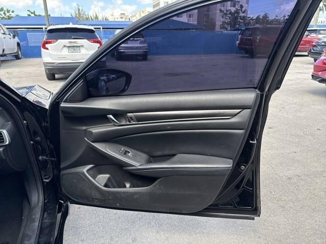 2018 Black Honda Accord Sedan (1HGCV1F36JA) with an 4 1.5 L engine, Variable transmission, located at 27610 S Dixie Hwy, Homestead, FL, 33032, (305) 749-2348, 25.510241, -80.438301 - ALG Residual Value Awards, Residual Value Awards. Scores 35 Highway MPG and 29 City MPG! This Honda Accord Sedan boasts a Intercooled Turbo Regular Unleaded I-4 1.5 L/91 engine powering this Variable transmission. Wireless Phone Connectivity, Wheels: 19 Machine-Finished Alloy w/Black Inserts, VSA El - Photo#16