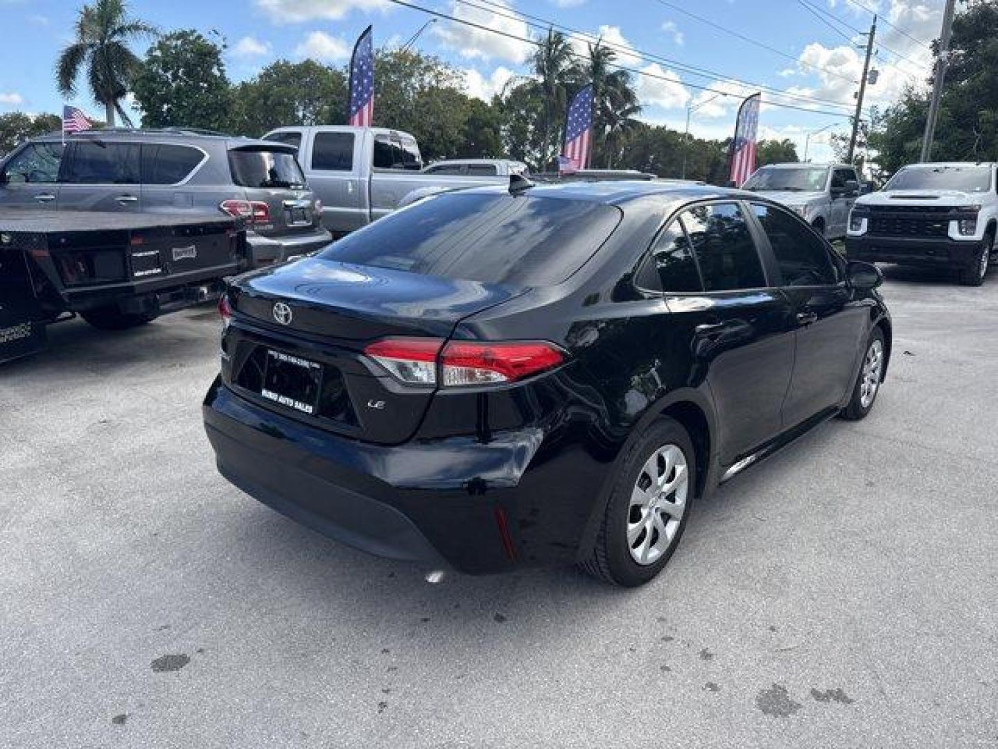 2023 Black Toyota Corolla (5YFB4MDE4PP) with an 4 2.0 L engine, Variable transmission, located at 27610 S Dixie Hwy, Homestead, FL, 33032, (305) 749-2348, 25.510241, -80.438301 - Boasts 41 Highway MPG and 32 City MPG! This Toyota Corolla boasts a Regular Unleaded I-4 2.0 L/121 engine powering this Variable transmission. Wi-Fi Connect (up to 30-day/3 GB trial subscription) Mobile Hotspot Internet Access, Wheels: 16 Wide Vent Steel, Wheels w/Full Wheel Covers.*This Toyota Coro - Photo#4