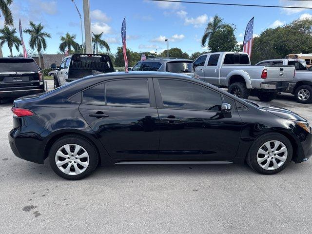 2023 Black Toyota Corolla (5YFB4MDE4PP) with an 4 2.0 L engine, Variable transmission, located at 27610 S Dixie Hwy, Homestead, FL, 33032, (305) 749-2348, 25.510241, -80.438301 - Boasts 41 Highway MPG and 32 City MPG! This Toyota Corolla boasts a Regular Unleaded I-4 2.0 L/121 engine powering this Variable transmission. Wi-Fi Connect (up to 30-day/3 GB trial subscription) Mobile Hotspot Internet Access, Wheels: 16 Wide Vent Steel, Wheels w/Full Wheel Covers.*This Toyota Coro - Photo#5