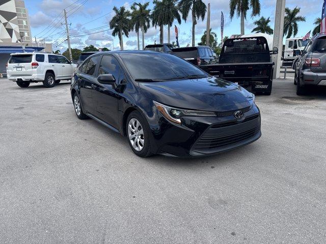 2023 Black Toyota Corolla (5YFB4MDE4PP) with an 4 2.0 L engine, Variable transmission, located at 27610 S Dixie Hwy, Homestead, FL, 33032, (305) 749-2348, 25.510241, -80.438301 - Boasts 41 Highway MPG and 32 City MPG! This Toyota Corolla boasts a Regular Unleaded I-4 2.0 L/121 engine powering this Variable transmission. Wi-Fi Connect (up to 30-day/3 GB trial subscription) Mobile Hotspot Internet Access, Wheels: 16 Wide Vent Steel, Wheels w/Full Wheel Covers.*This Toyota Coro - Photo#6