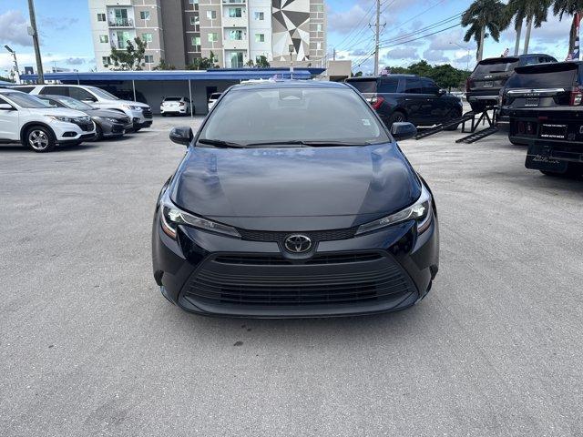 2023 Black Toyota Corolla (5YFB4MDE4PP) with an 4 2.0 L engine, Variable transmission, located at 27610 S Dixie Hwy, Homestead, FL, 33032, (305) 749-2348, 25.510241, -80.438301 - Boasts 41 Highway MPG and 32 City MPG! This Toyota Corolla boasts a Regular Unleaded I-4 2.0 L/121 engine powering this Variable transmission. Wi-Fi Connect (up to 30-day/3 GB trial subscription) Mobile Hotspot Internet Access, Wheels: 16 Wide Vent Steel, Wheels w/Full Wheel Covers.*This Toyota Coro - Photo#7