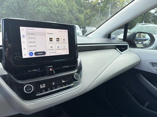 2023 Black Toyota Corolla (5YFB4MDE4PP) with an 4 2.0 L engine, Variable transmission, located at 27610 S Dixie Hwy, Homestead, FL, 33032, (305) 749-2348, 25.510241, -80.438301 - Boasts 41 Highway MPG and 32 City MPG! This Toyota Corolla boasts a Regular Unleaded I-4 2.0 L/121 engine powering this Variable transmission. Wi-Fi Connect (up to 30-day/3 GB trial subscription) Mobile Hotspot Internet Access, Wheels: 16 Wide Vent Steel, Wheels w/Full Wheel Covers.*This Toyota Coro - Photo#10