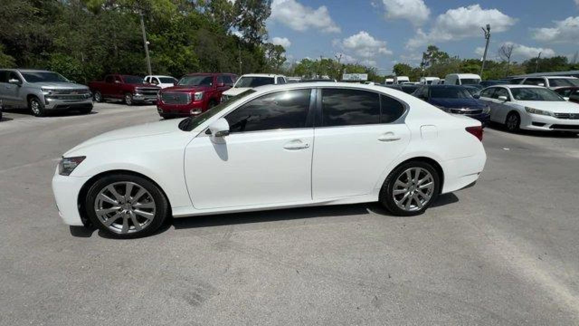2014 White Lexus GS 350 (JTHBE1BL5E5) with an 6 3.5 L engine, Automatic transmission, located at 27610 S Dixie Hwy, Homestead, FL, 33032, (305) 749-2348, 25.510241, -80.438301 - KBB.com 5-Year Cost to Own Awards. Only 115,017 Miles! Boasts 29 Highway MPG and 19 City MPG! This Lexus GS 350 delivers a Premium Unleaded V-6 3.5 L/211 engine powering this Automatic transmission. Wheels: 17 x 7.5 9-Spoke Alloy, Valet Function, Trunk Rear Cargo Access.* This Lexus GS 350 Features - Photo#1