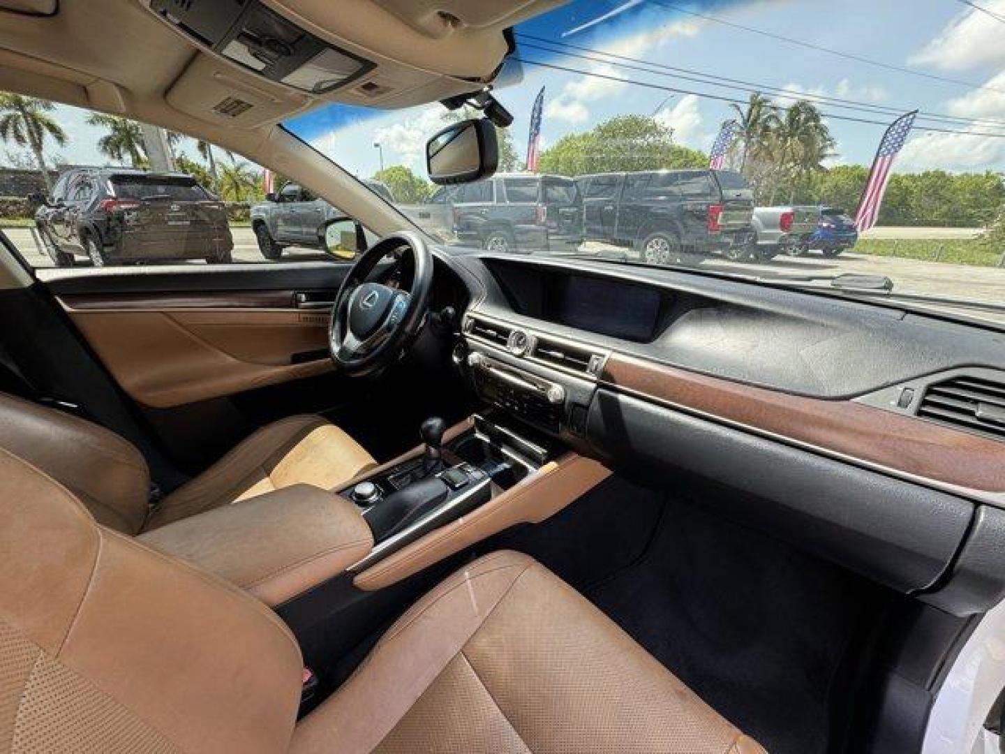 2014 White Lexus GS 350 (JTHBE1BL5E5) with an 6 3.5 L engine, Automatic transmission, located at 27610 S Dixie Hwy, Homestead, FL, 33032, (305) 749-2348, 25.510241, -80.438301 - KBB.com 5-Year Cost to Own Awards. Only 115,017 Miles! Boasts 29 Highway MPG and 19 City MPG! This Lexus GS 350 delivers a Premium Unleaded V-6 3.5 L/211 engine powering this Automatic transmission. Wheels: 17 x 7.5 9-Spoke Alloy, Valet Function, Trunk Rear Cargo Access.* This Lexus GS 350 Features - Photo#11