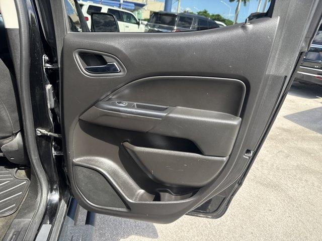 2016 Black /Jet Black Chevrolet Colorado (1GCGSCE32G1) with an 6 3.6L engine, Automatic transmission, located at 27610 S Dixie Hwy, Homestead, FL, 33032, (305) 749-2348, 25.510241, -80.438301 - KBB.com Best Resale Value Awards. Boasts 26 Highway MPG and 18 City MPG! This Chevrolet Colorado delivers a Gas V6 3.6L/217 engine powering this Automatic transmission. WINDOW, REAR-SLIDING, MANUAL, WHEELS, 18 X 8.5 (45.7 CM X 21.6 CM) DARK ARGENT METALLIC CAST ALUMINUM (Includes (QIA) P265/60R18 al - Photo#16