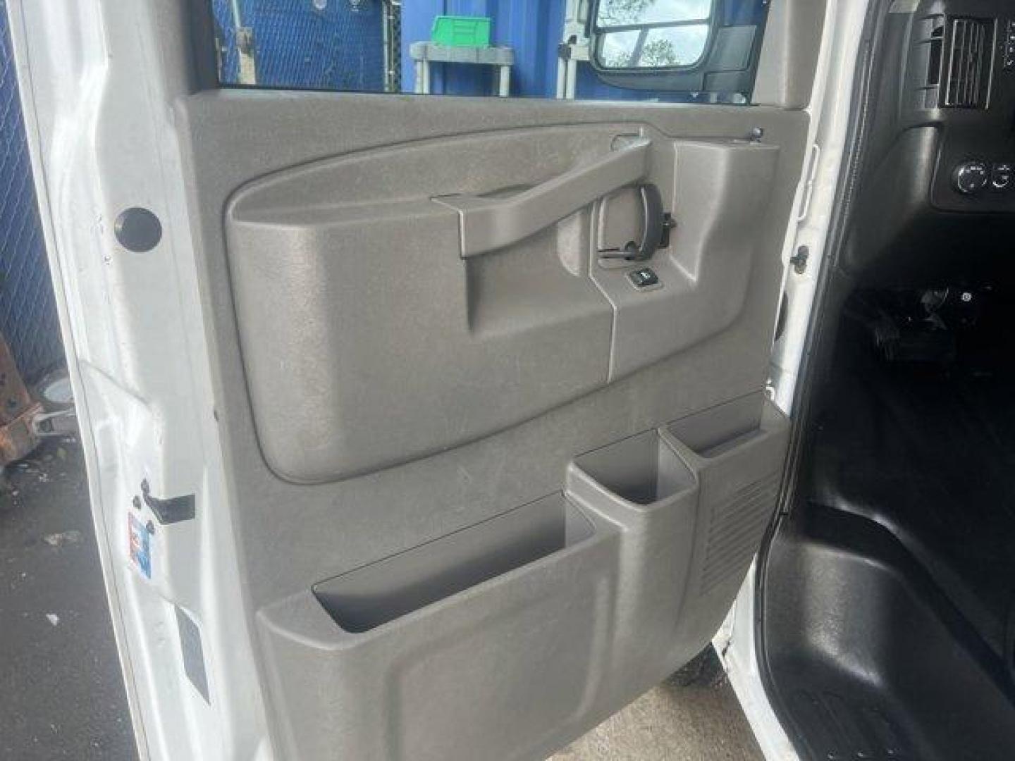 2022 Summit White /Medium Pewter Chevrolet Express Cargo Van (1GCWGAFP1N1) with an 6 4.3L engine, Automatic transmission, located at 27610 S Dixie Hwy, Homestead, FL, 33032, (305) 749-2348, 25.510241, -80.438301 - This Chevrolet Express Cargo Van boasts a Gas V6 4.3L/ engine powering this Automatic transmission. WORK VAN PREFERRED EQUIPMENT GROUP includes standard equipment, WINDOW SECURITY BAR, REAR SIDE DOOR GLASS, VISORS, DRIVER AND FRONT PASSENGER, VINYL in lieu of standard cloth.* This Chevrolet Express - Photo#10